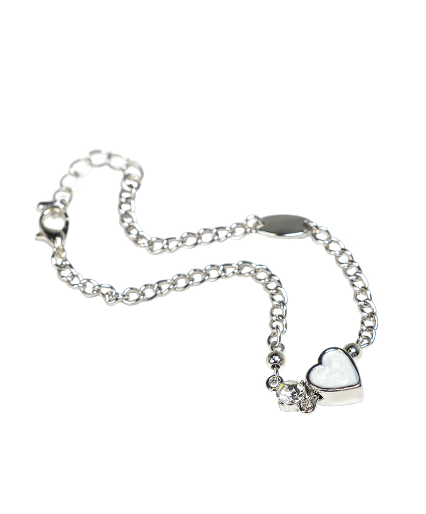 Primary image St. Jude Pearly Heart Bracelet